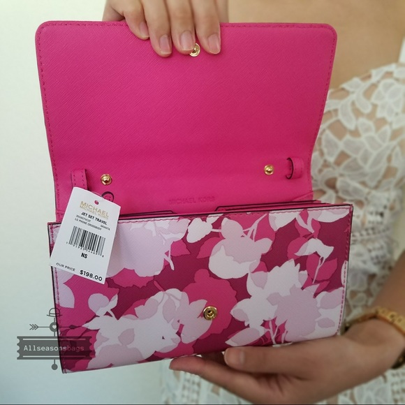 NWT Michael Kors Jet set travel crossbody granita - Picture 6 of 8